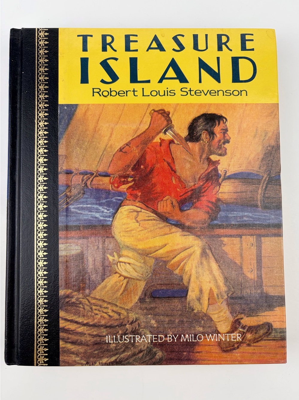 Treasure Island Robert Louis Stevenson, Illustrated Milo Winter HC, NY 1986 ed